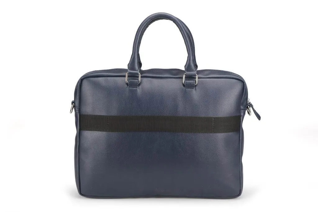 Cross Jasper Office Laptop Briefcase | Navy Blue