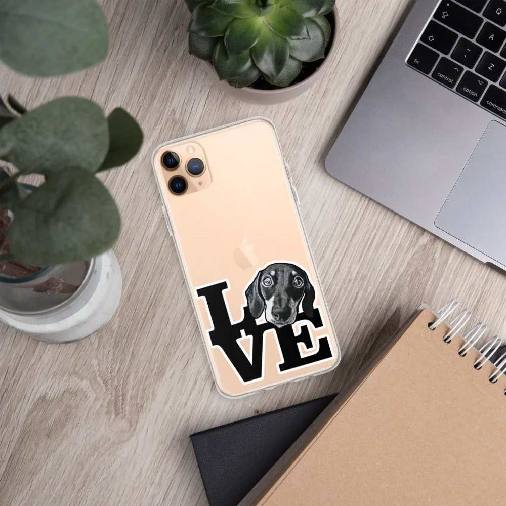 Dachshund Love iPhone Case