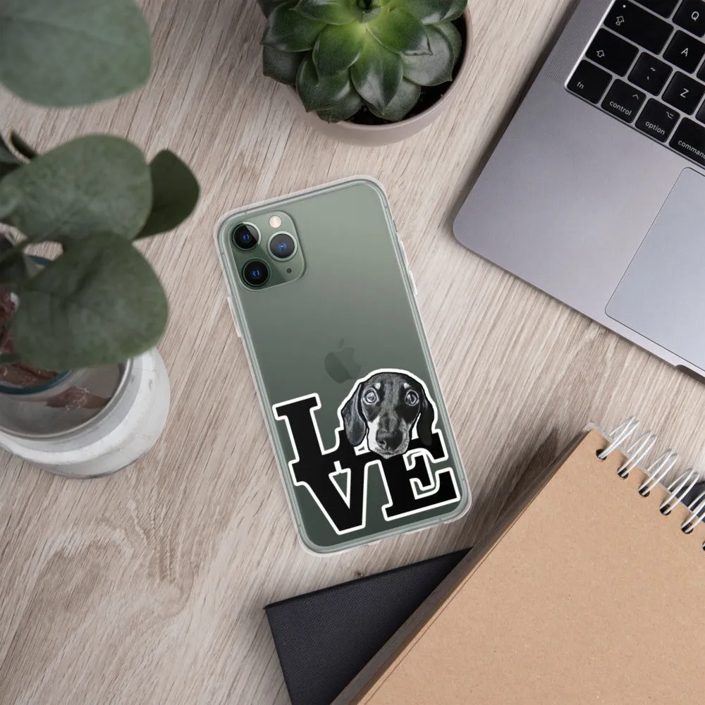 Dachshund Love iPhone Case