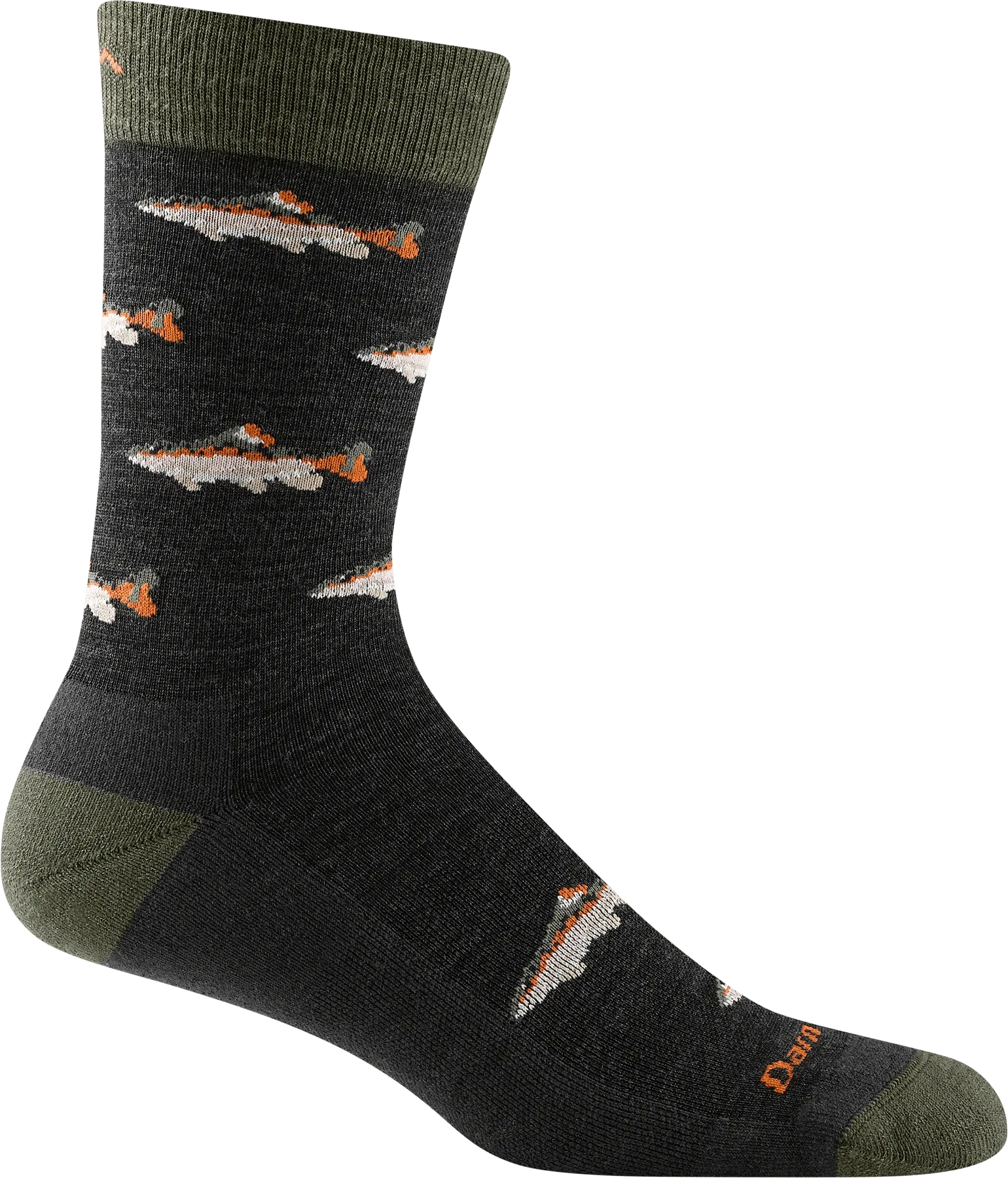 Darn Tough Spey Fly Crew Lightweight Lifestyle Sock - Men's