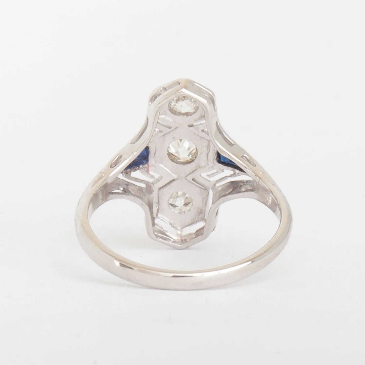 Diamond & Sapphire Dinner Ring