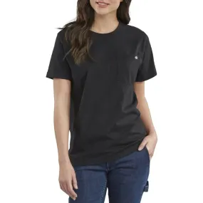 Dickies Women's Short Sleeve Heavyweight T-Shirt FS450 - Black