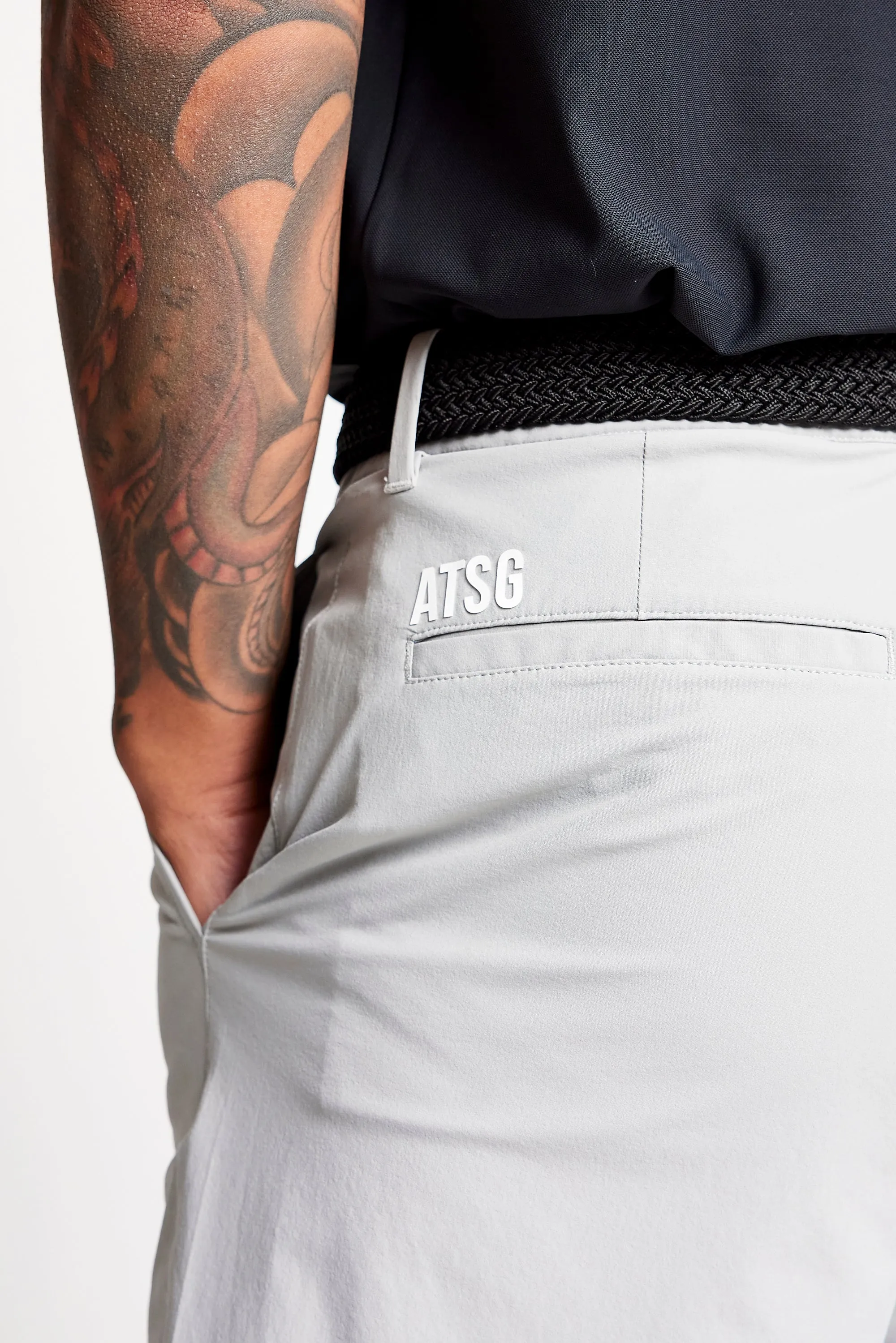 Dynamic Stretch Golf Shorts - Driver Grey