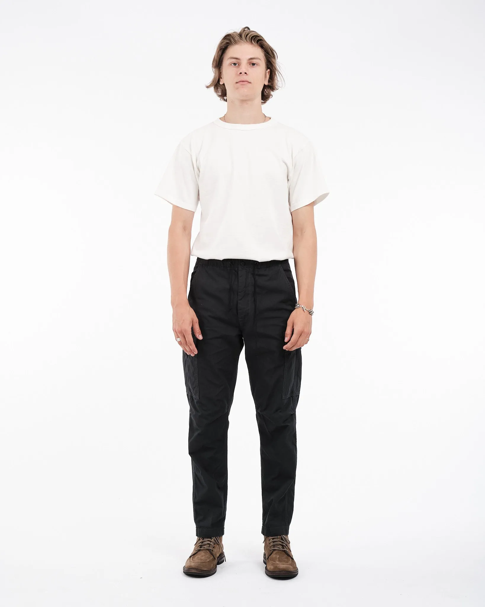 EASY CARGO PANTS CHARCOAL GRAY