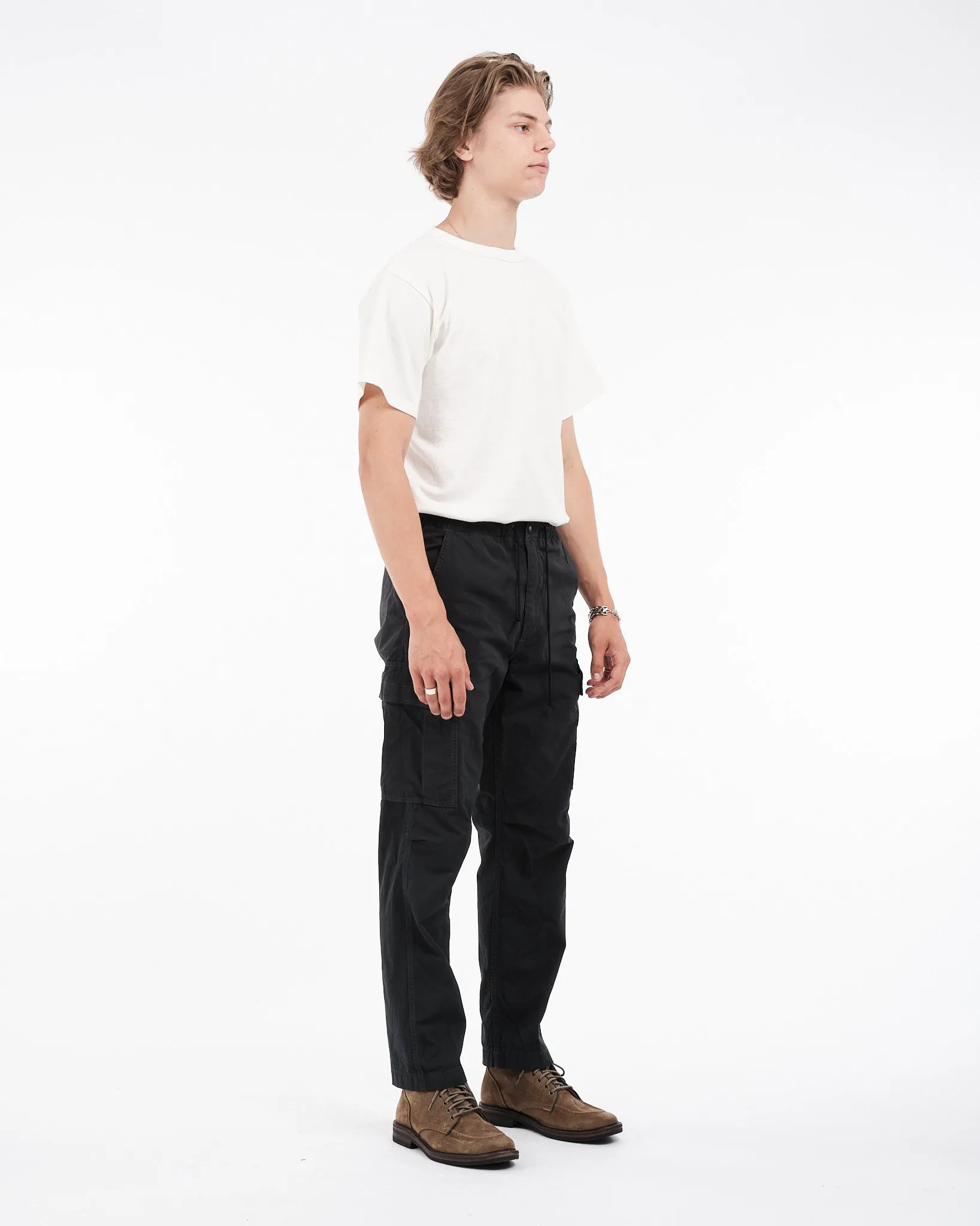 EASY CARGO PANTS CHARCOAL GRAY