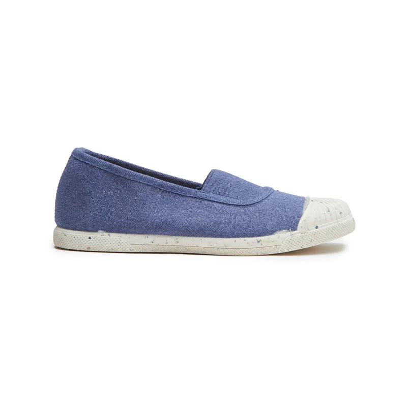 ECO-Friendly Canvas Slip-on in Denim Blue