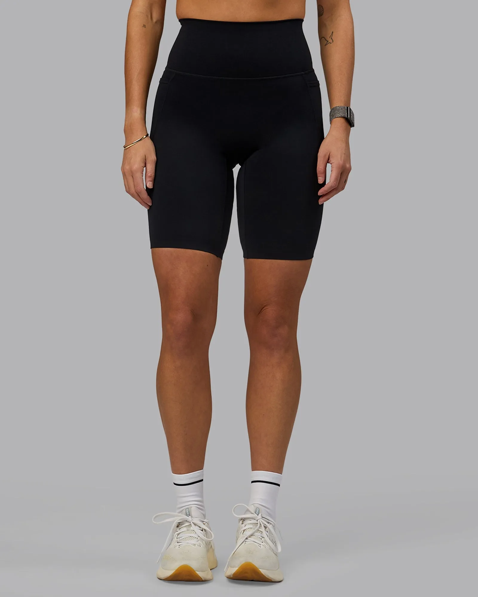 Elixir Bike Shorts With Pockets - Black