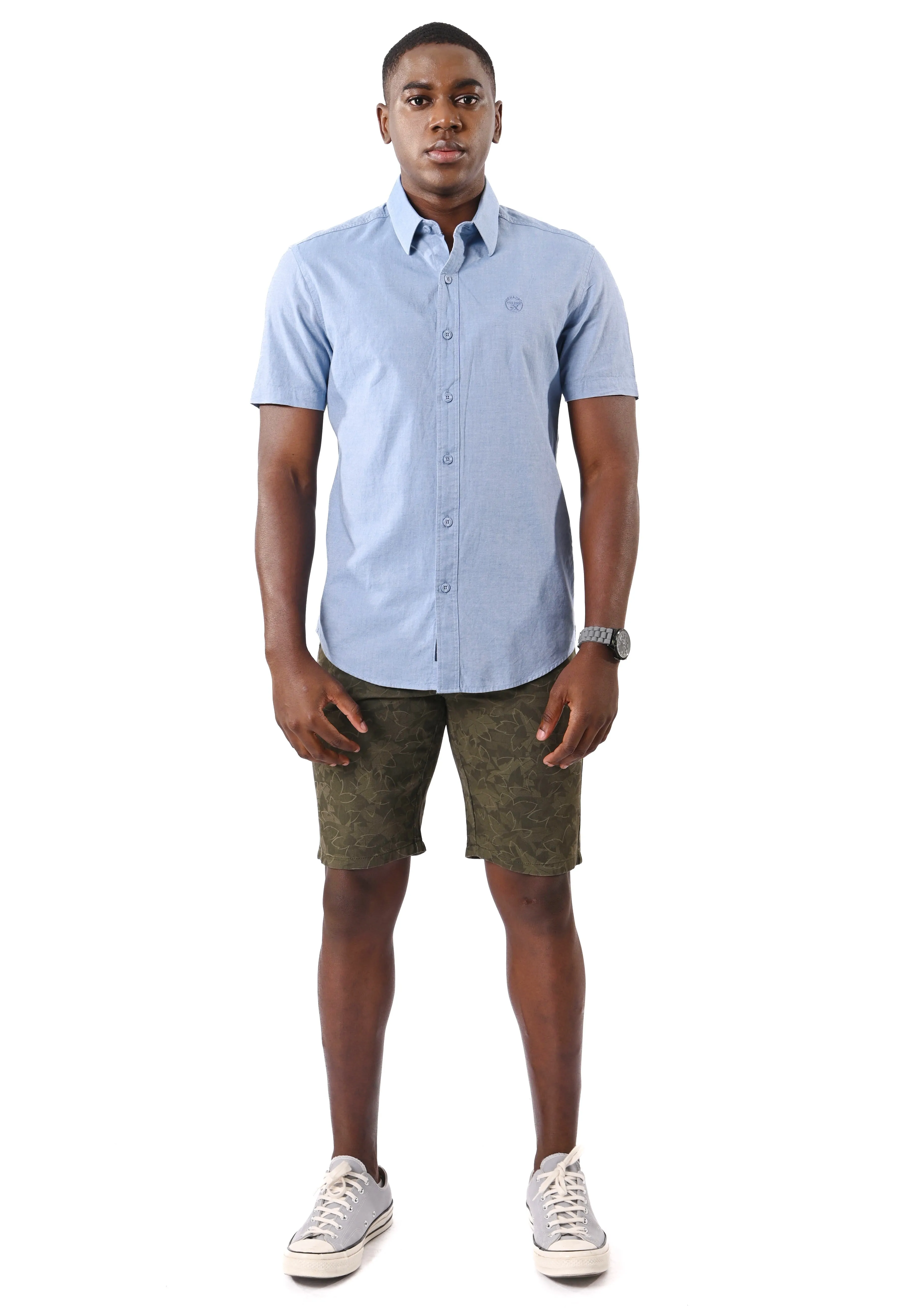 EXHAUST SHORT SLEEVE SHIRT [SLIM FIT] 1622