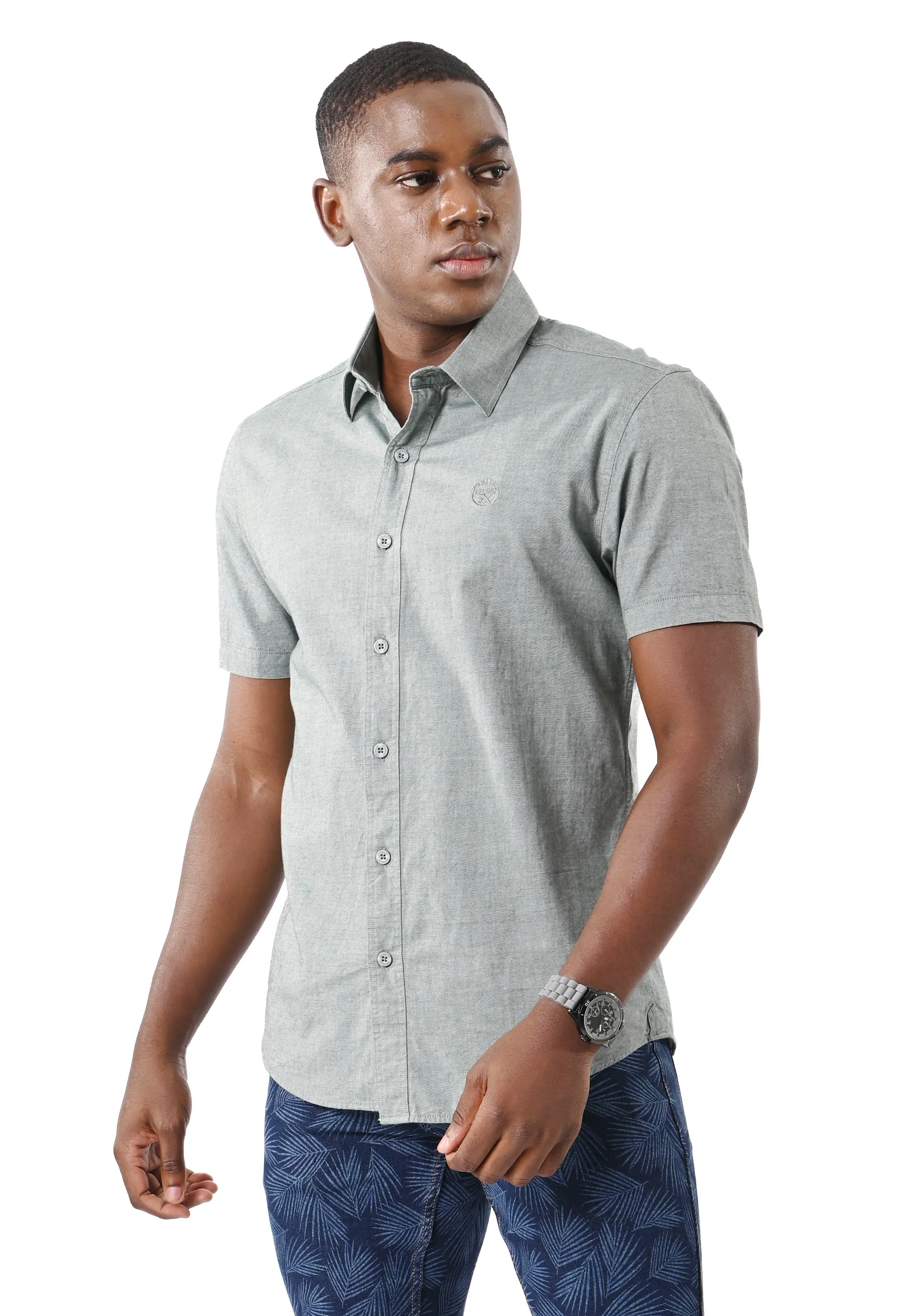 EXHAUST SHORT SLEEVE SHIRT [SLIM FIT] 1622