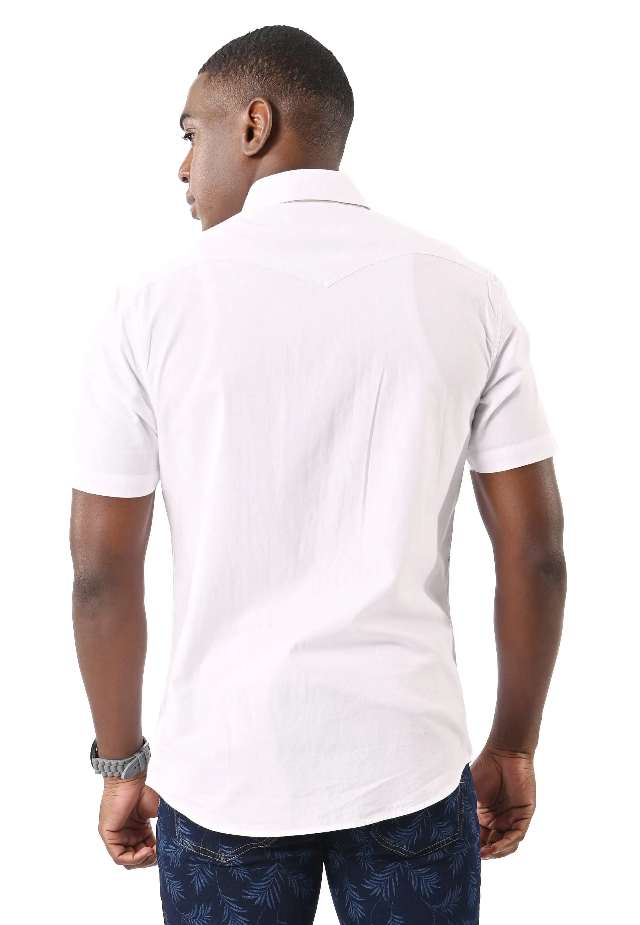 EXHAUST SHORT SLEEVE SHIRT [SLIM FIT] 1622