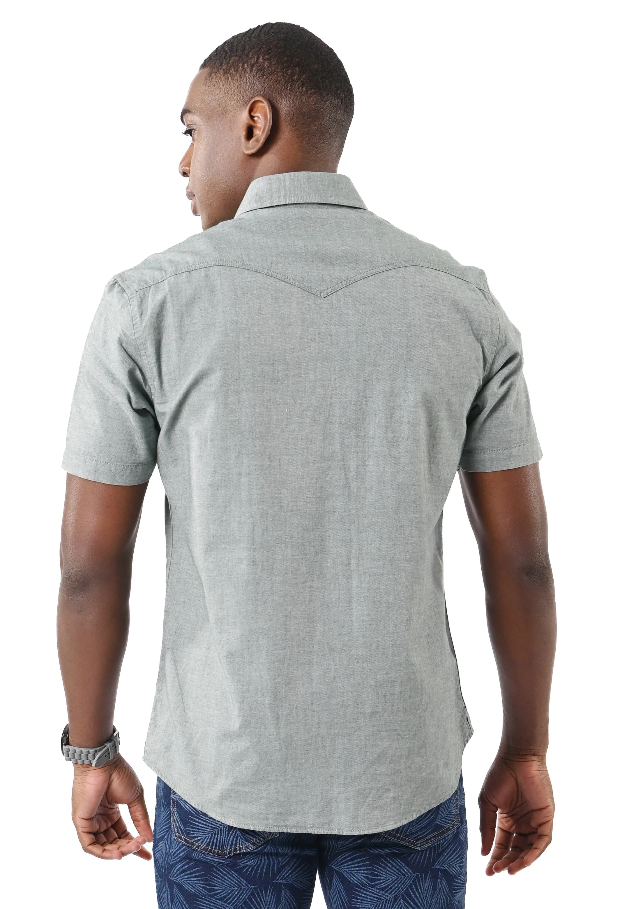 EXHAUST SHORT SLEEVE SHIRT [SLIM FIT] 1622