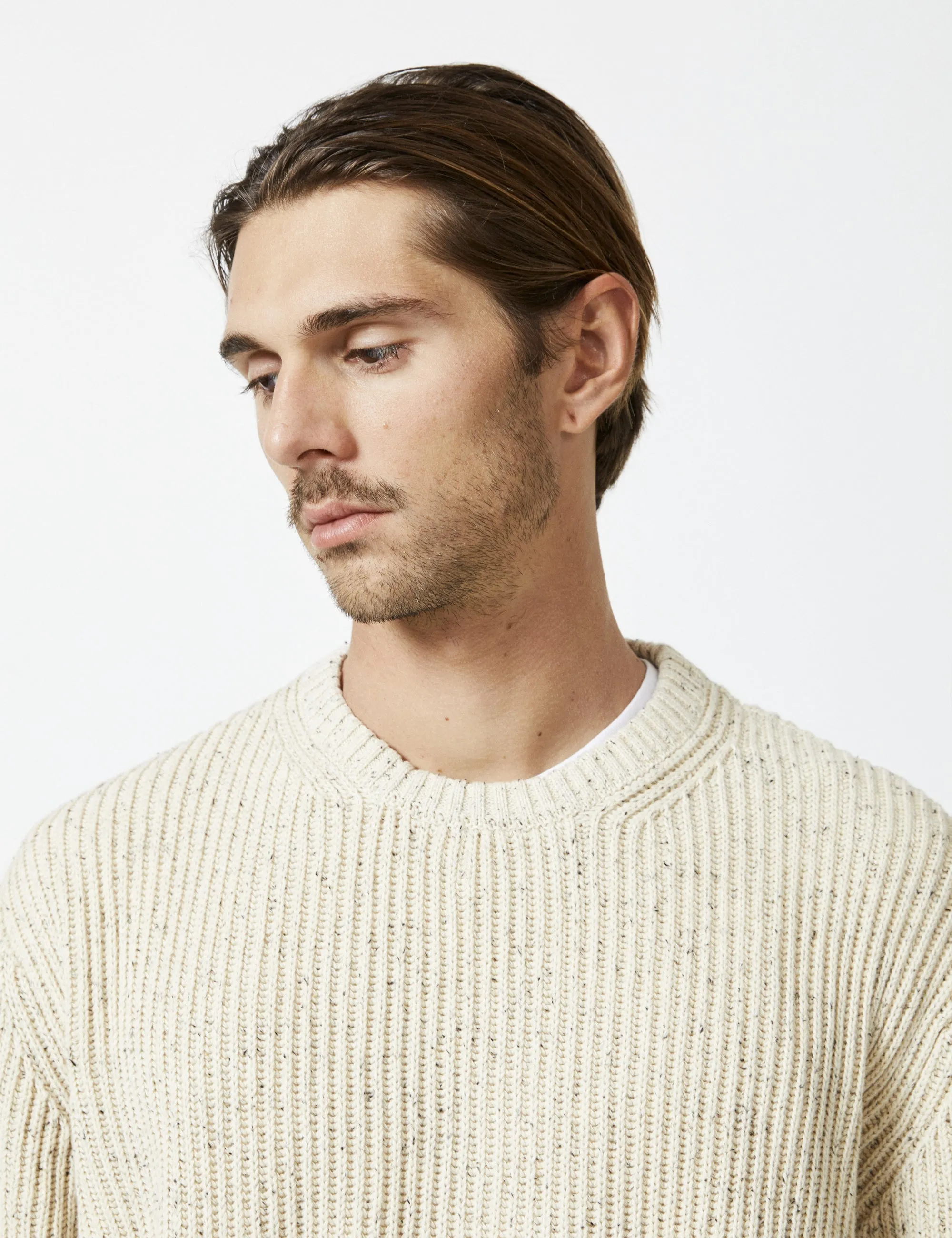 Fisher Chunky Organic Knit - Oatmeal