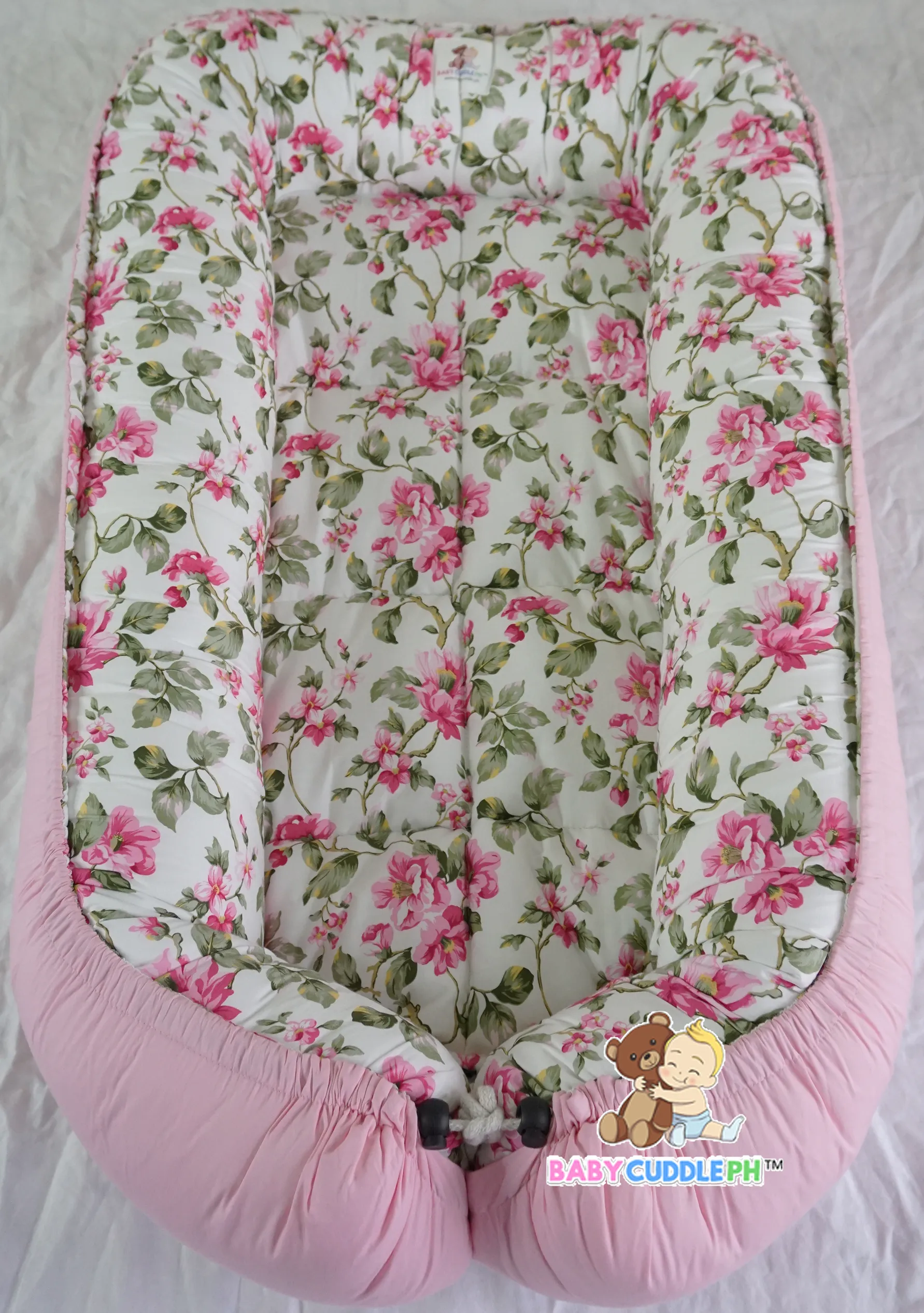 Flora in Light Pink (Limited Edition) - Bed and Head Pillow