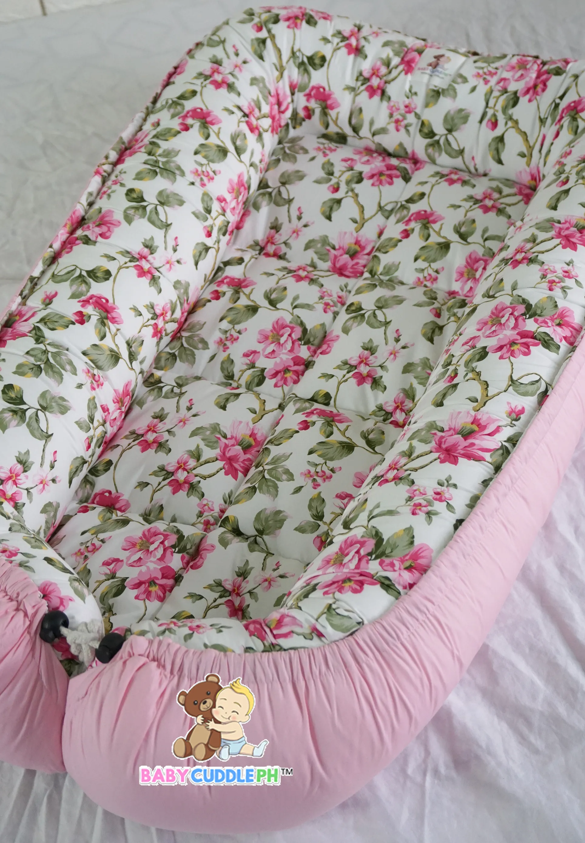 Flora in Light Pink (Limited Edition) - Bed and Head Pillow