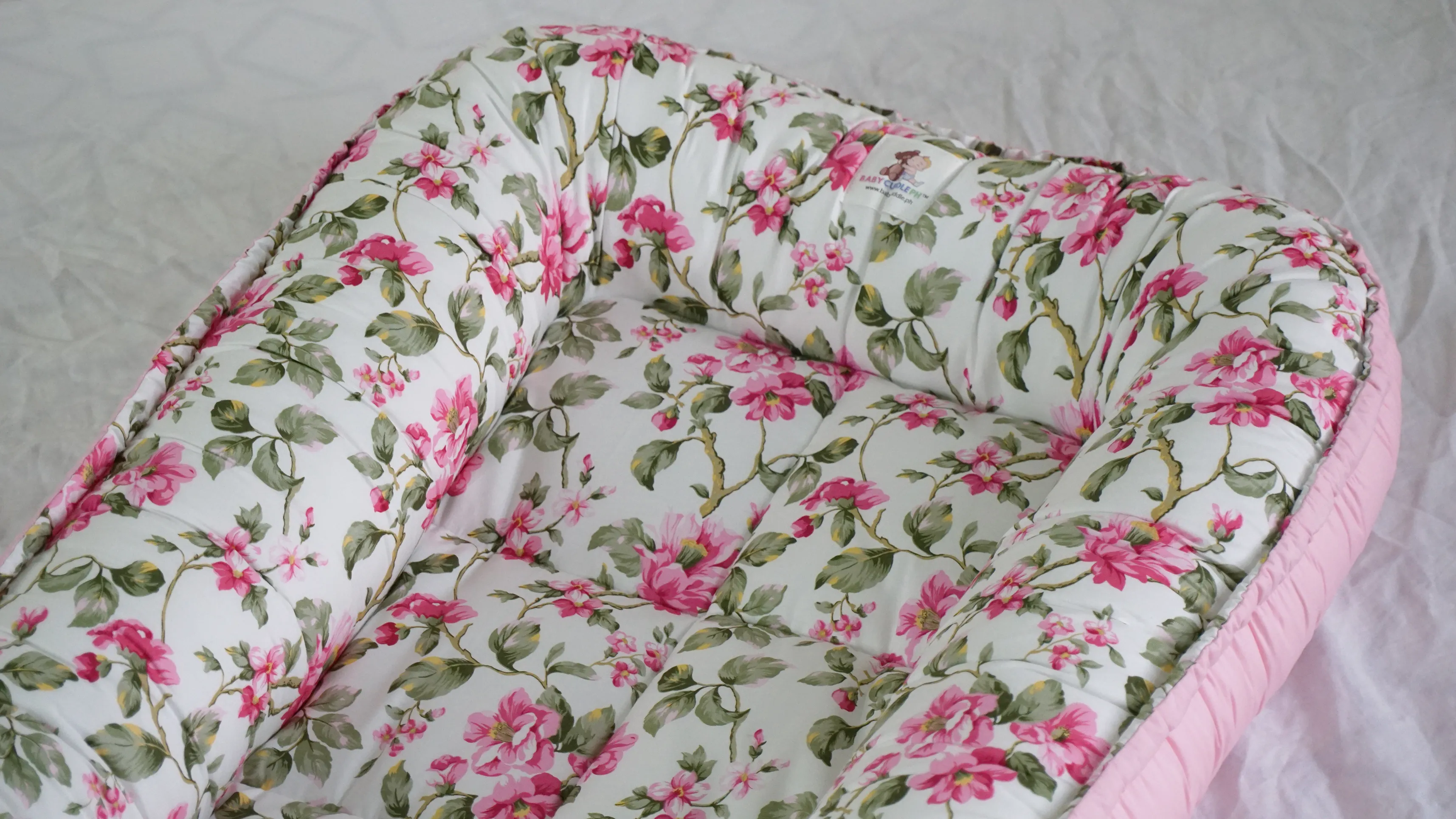 Flora in Light Pink (Limited Edition) - Bed and Head Pillow