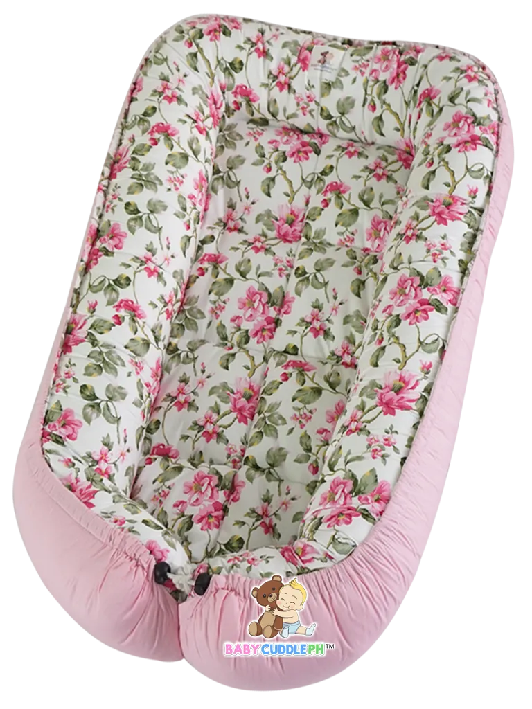 Flora in Light Pink (Limited Edition) - Bed and Head Pillow