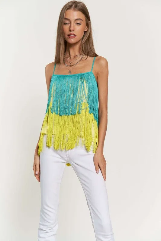 Fringe Cami Top