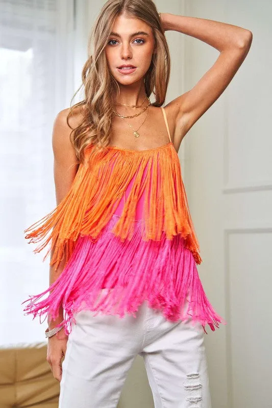 Fringe Cami Top