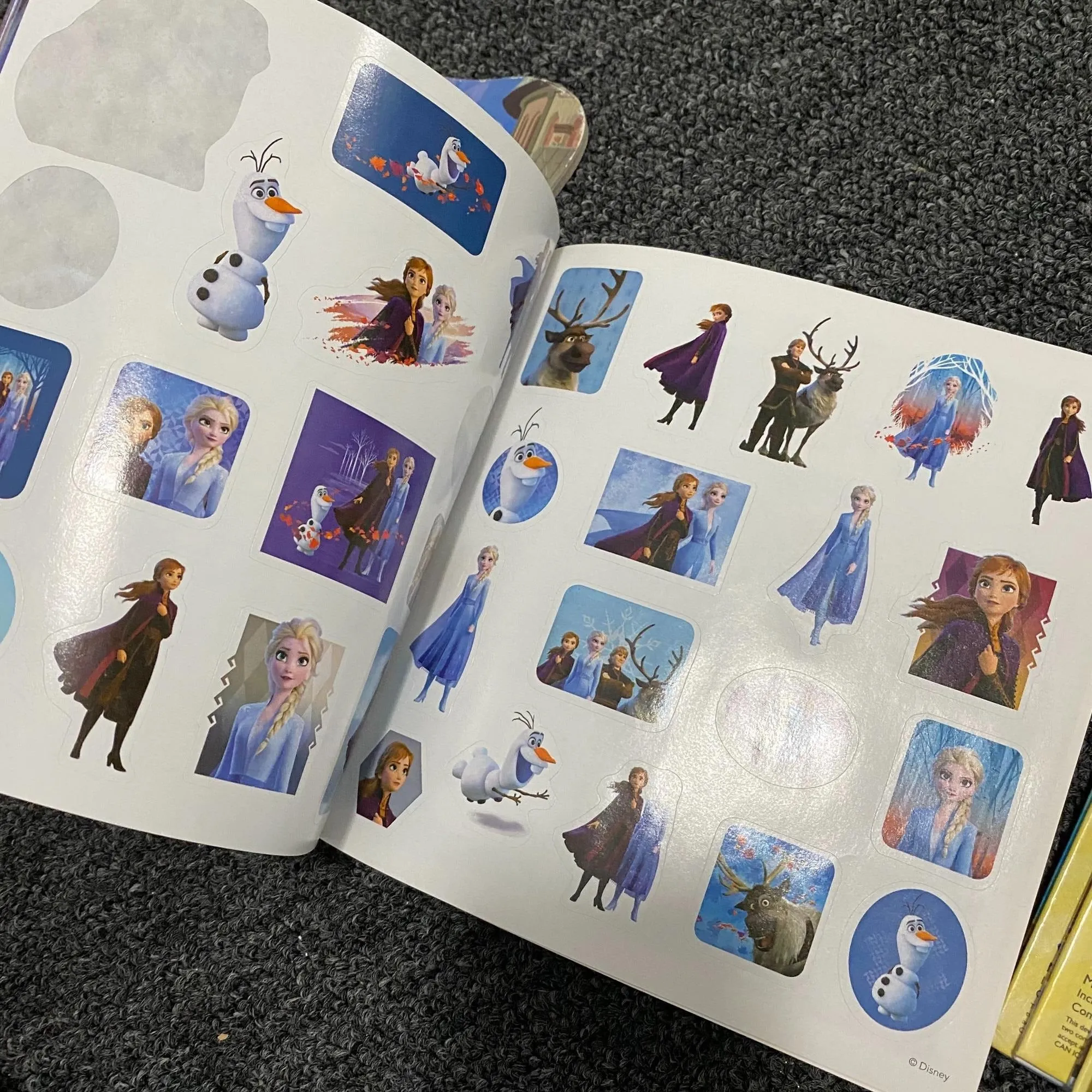 Frozen 8 Piece Book Lot