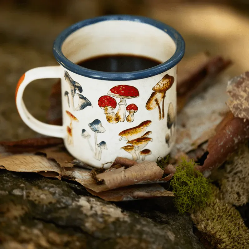 Gentlmen's Hardware Enamel Mushroom Mug