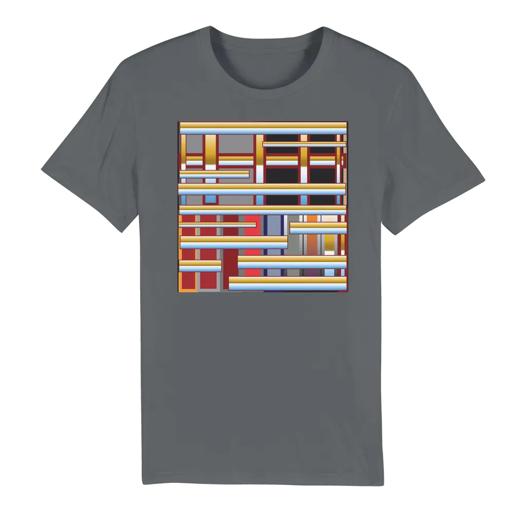 geometric Organic Jersey Adult T-Shirt