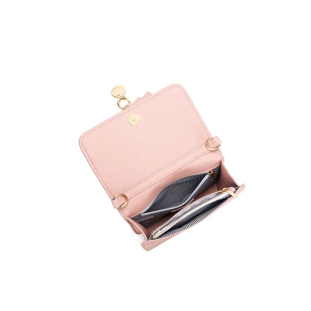 Gigi Pink Crossbody Bag