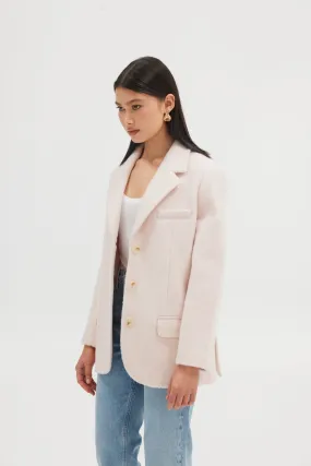 Harper Blazer - Blush Pink