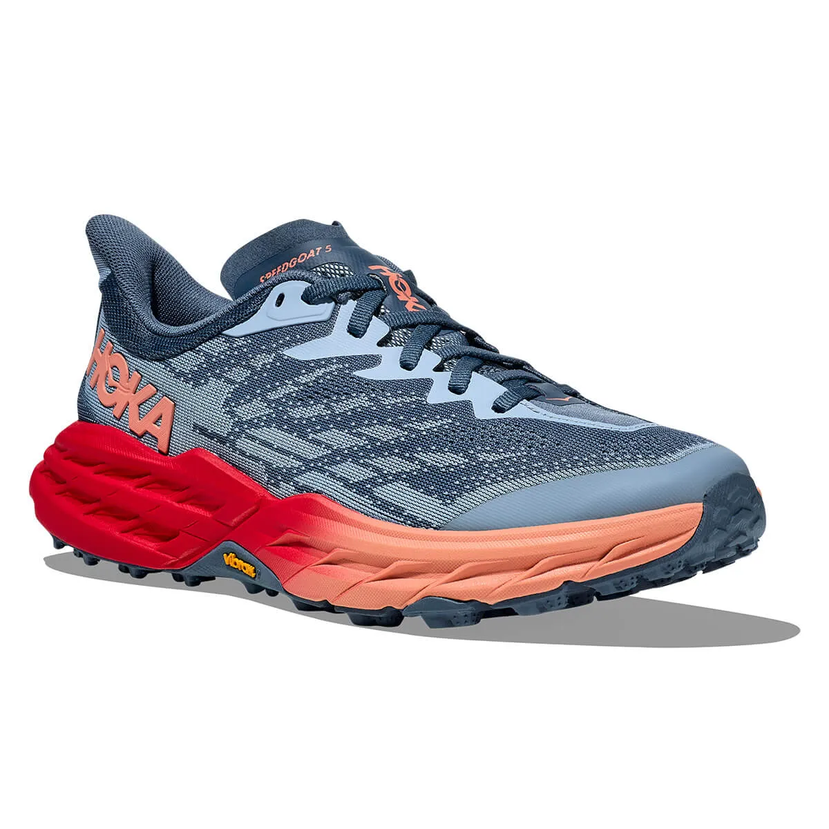 Hoka Speedgoat 5 Womens | Real Teal / Papaya