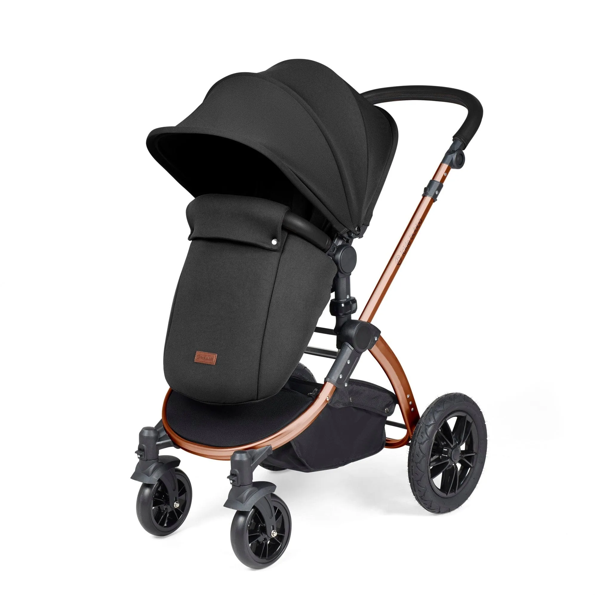 Ickle Bubba Stomp Luxe 2 in 1 Pushchair - Bronze / Midnight / Black