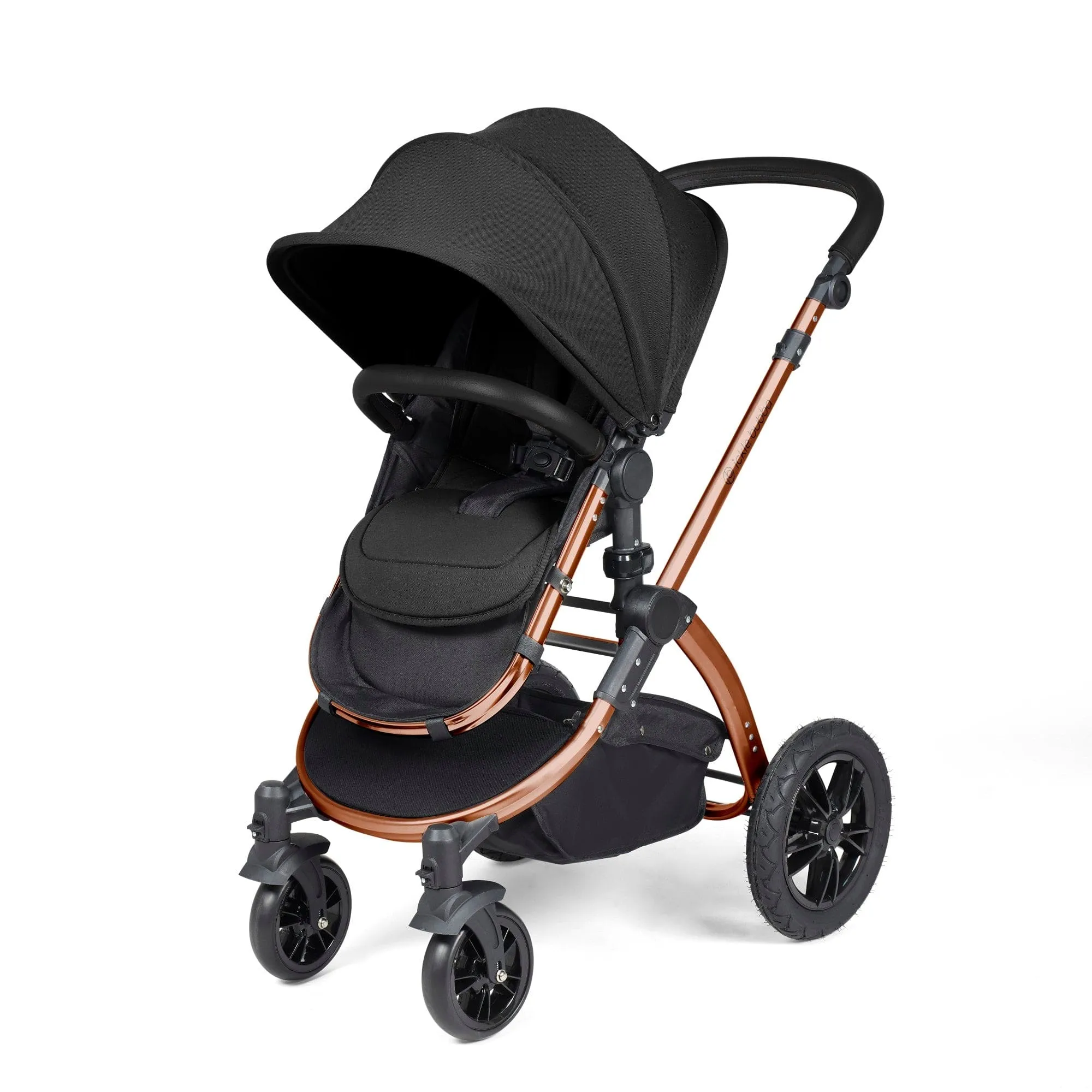 Ickle Bubba Stomp Luxe 2 in 1 Pushchair - Bronze / Midnight / Black