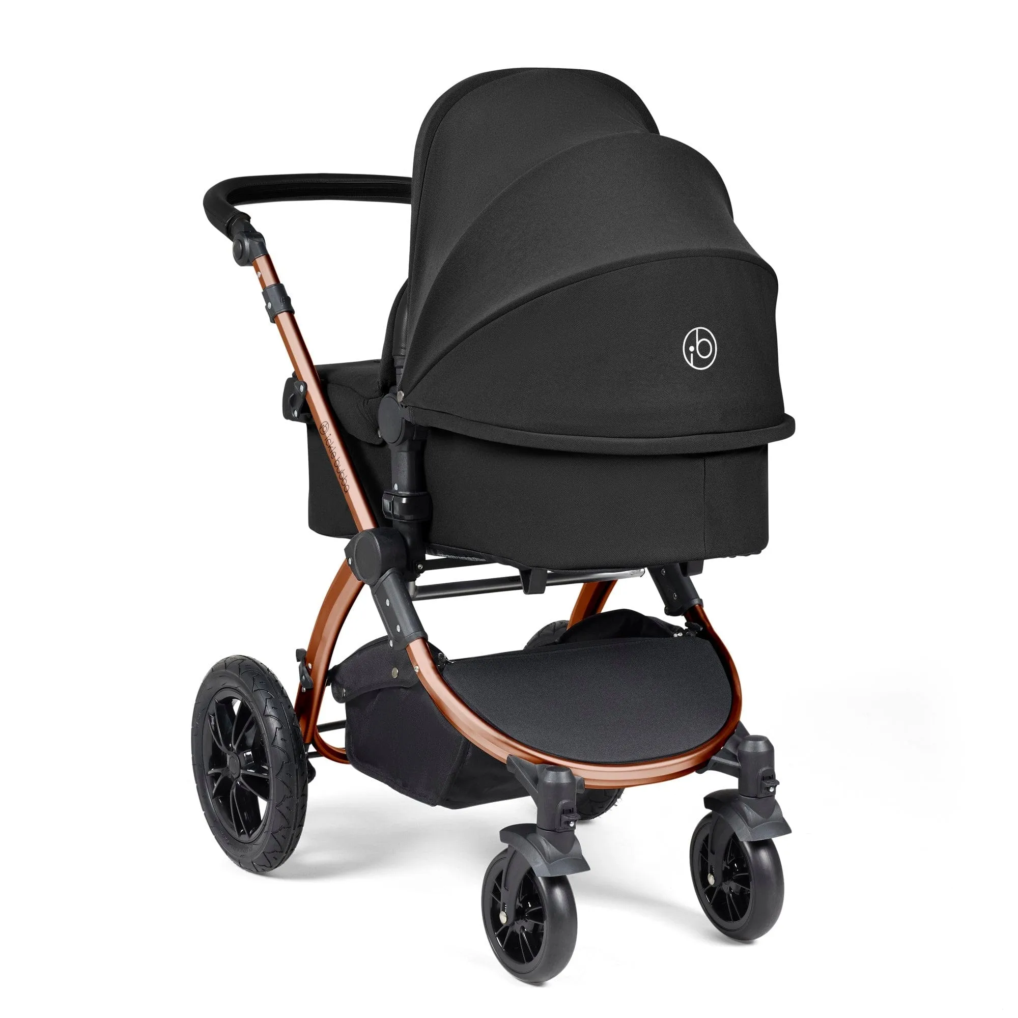 Ickle Bubba Stomp Luxe 2 in 1 Pushchair - Bronze / Midnight / Black