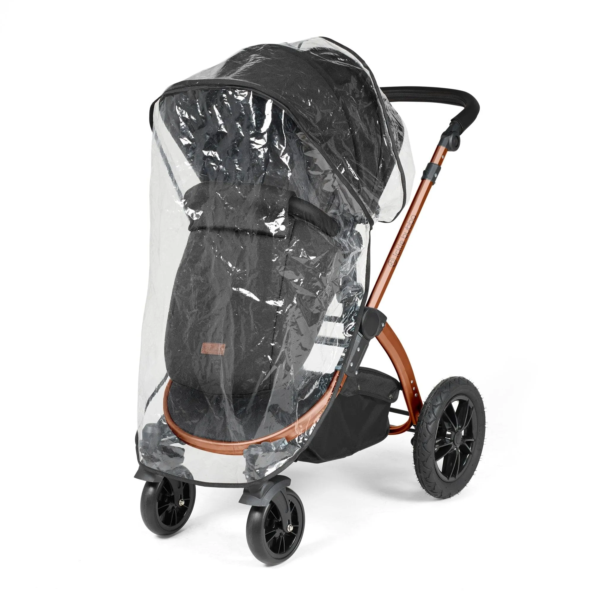 Ickle Bubba Stomp Luxe 2 in 1 Pushchair - Bronze / Midnight / Black