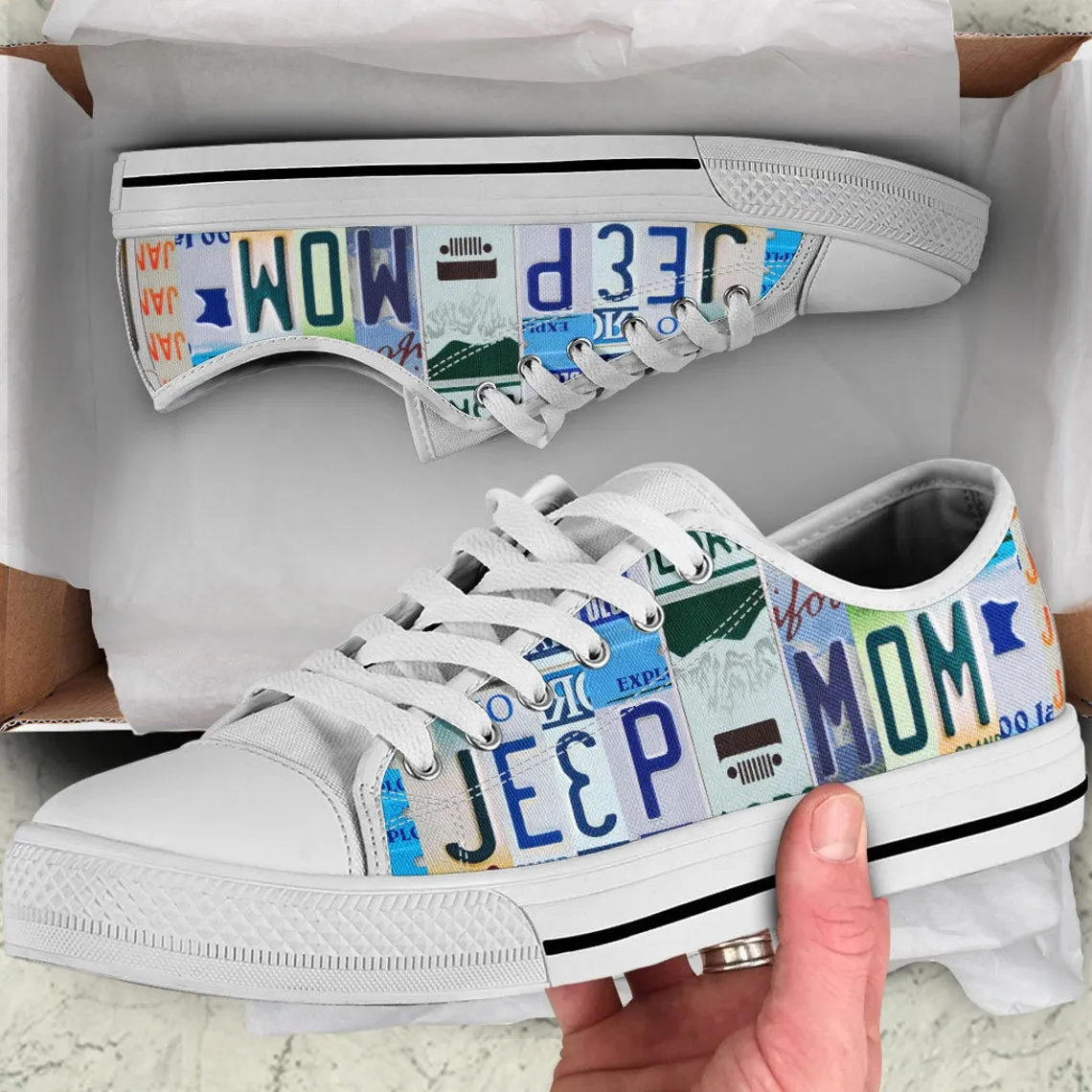 Jeep Mom Low Top Shoes