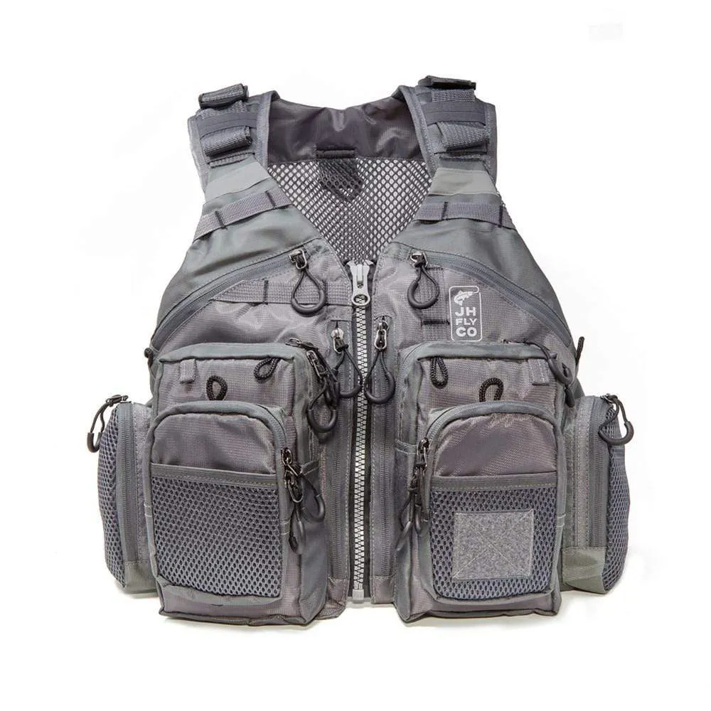 JHFLYCO Adjustable Mesh Fishing Vest by Jackson Hole Fly Company