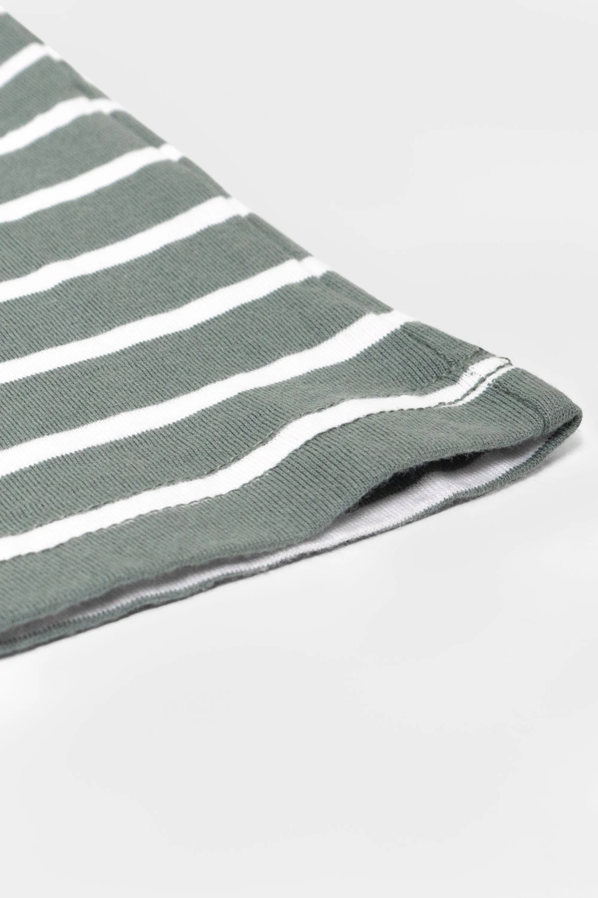 Jnr Louis Stripe T Shirt Sage