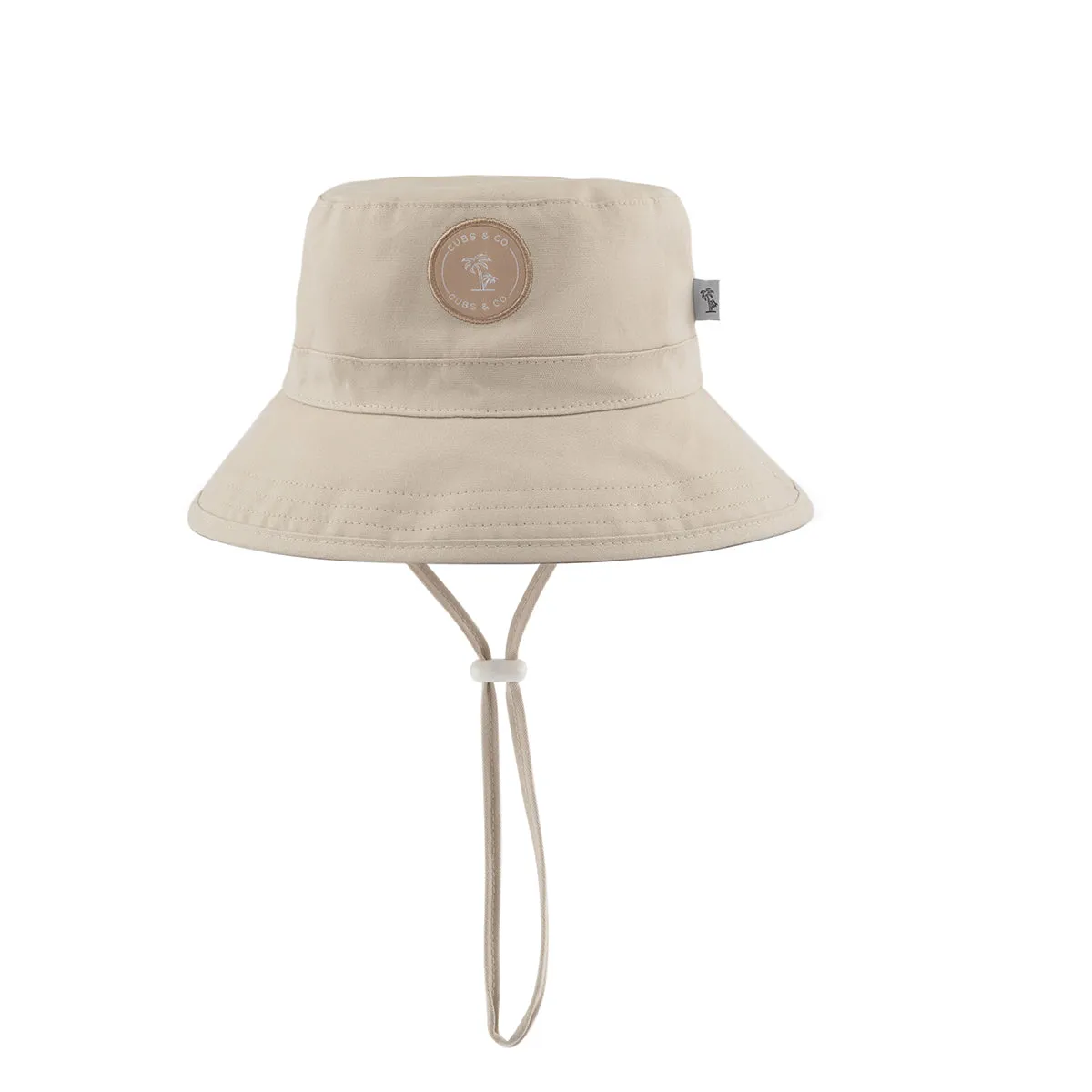 Kids Bucket Hat UPF50  Taupe (1-7 years)