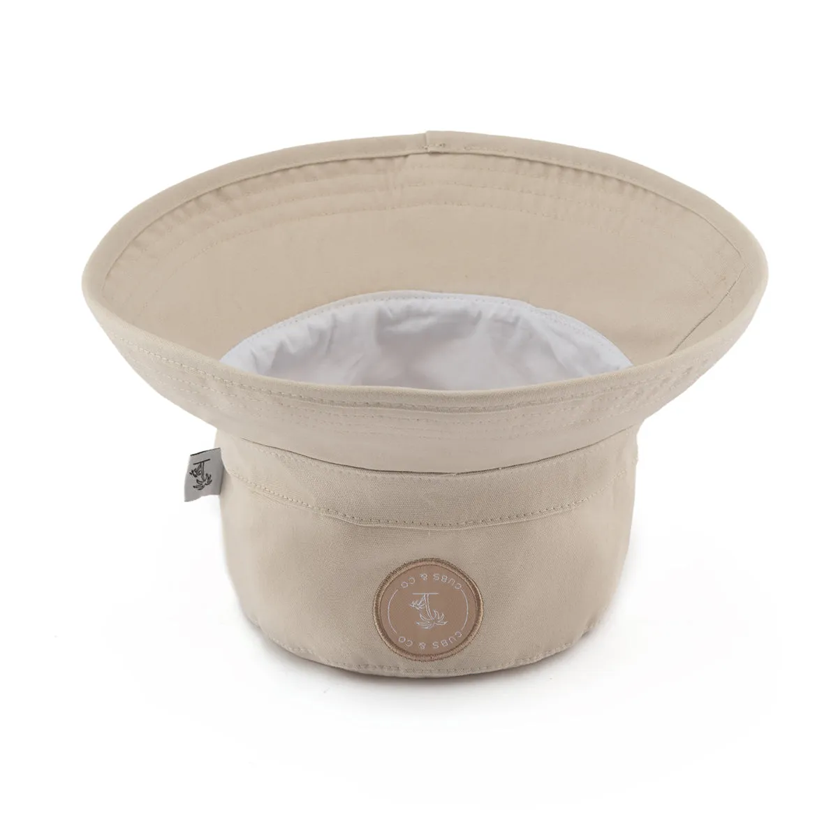 Kids Bucket Hat UPF50  Taupe (1-7 years)