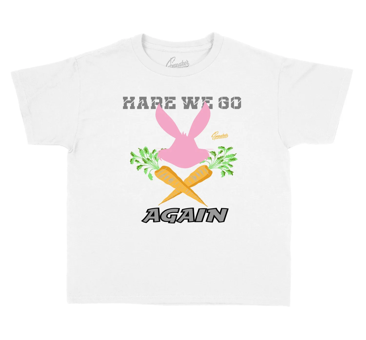 Kid's Retro 7 Hare 2.0 Hare We Go Shirt