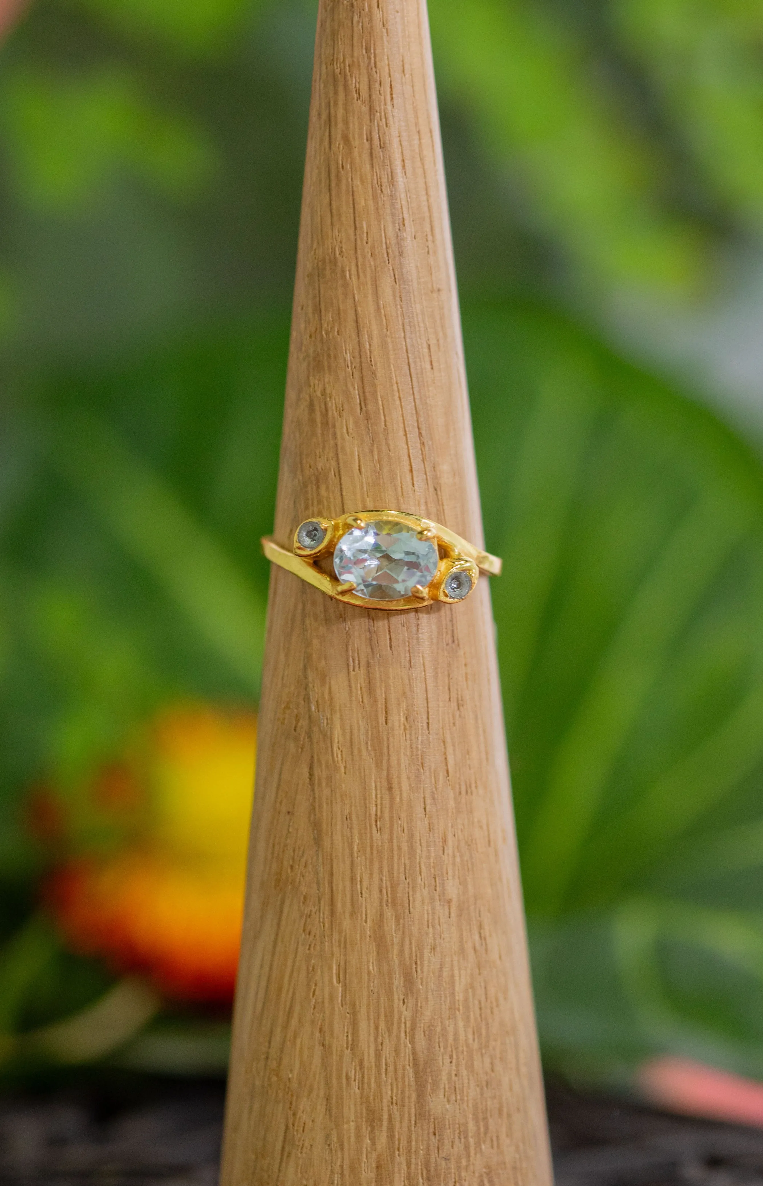 Klara Blue Topaz Ring