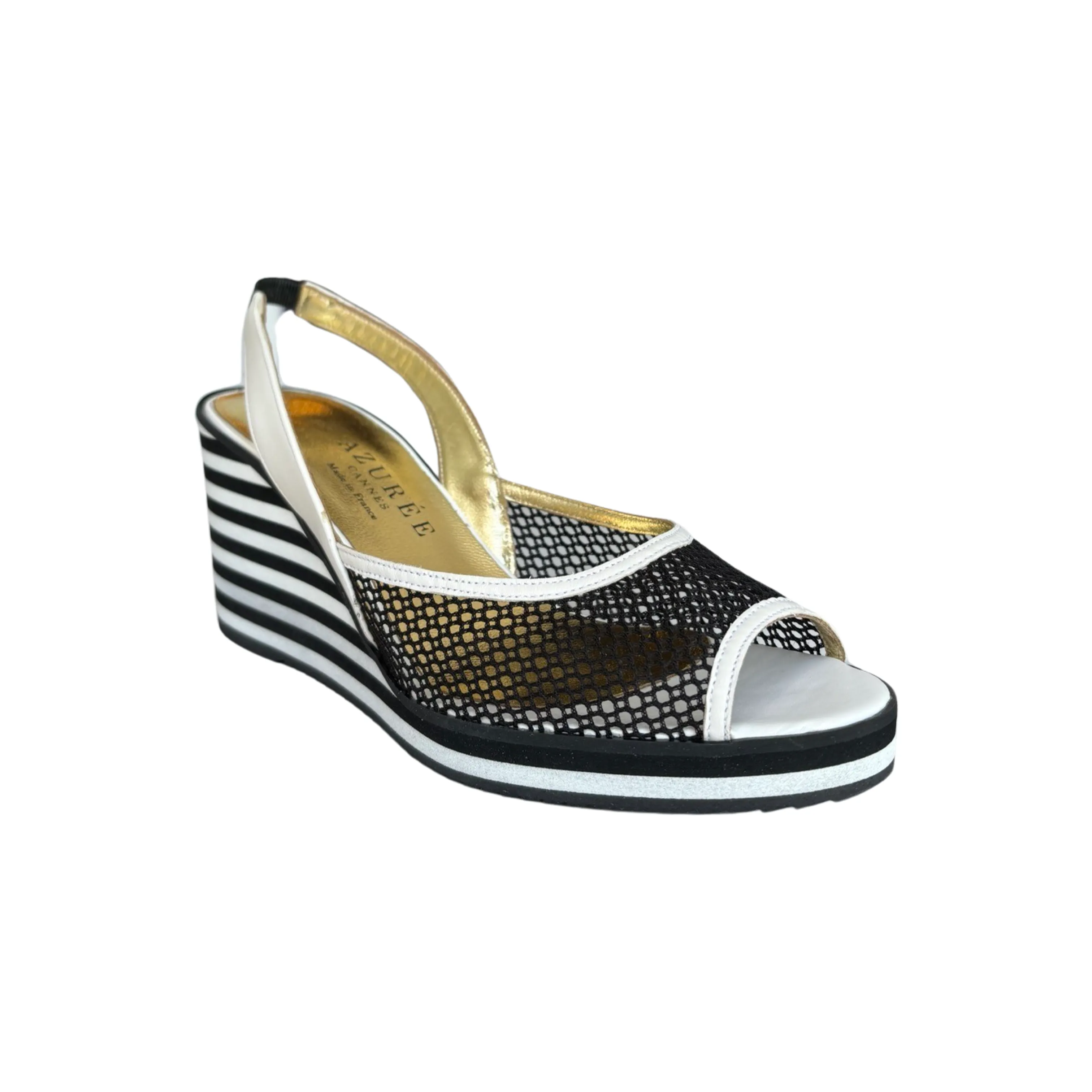 Konka B/W Stripe wedge