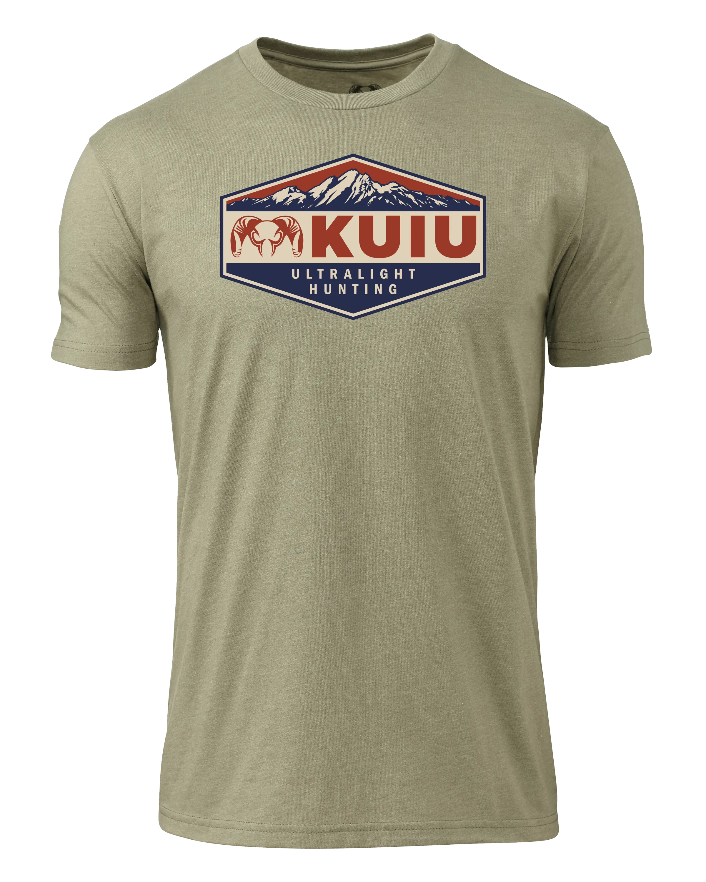 KUIU Mountain Patch T-Shirt | Light Olive