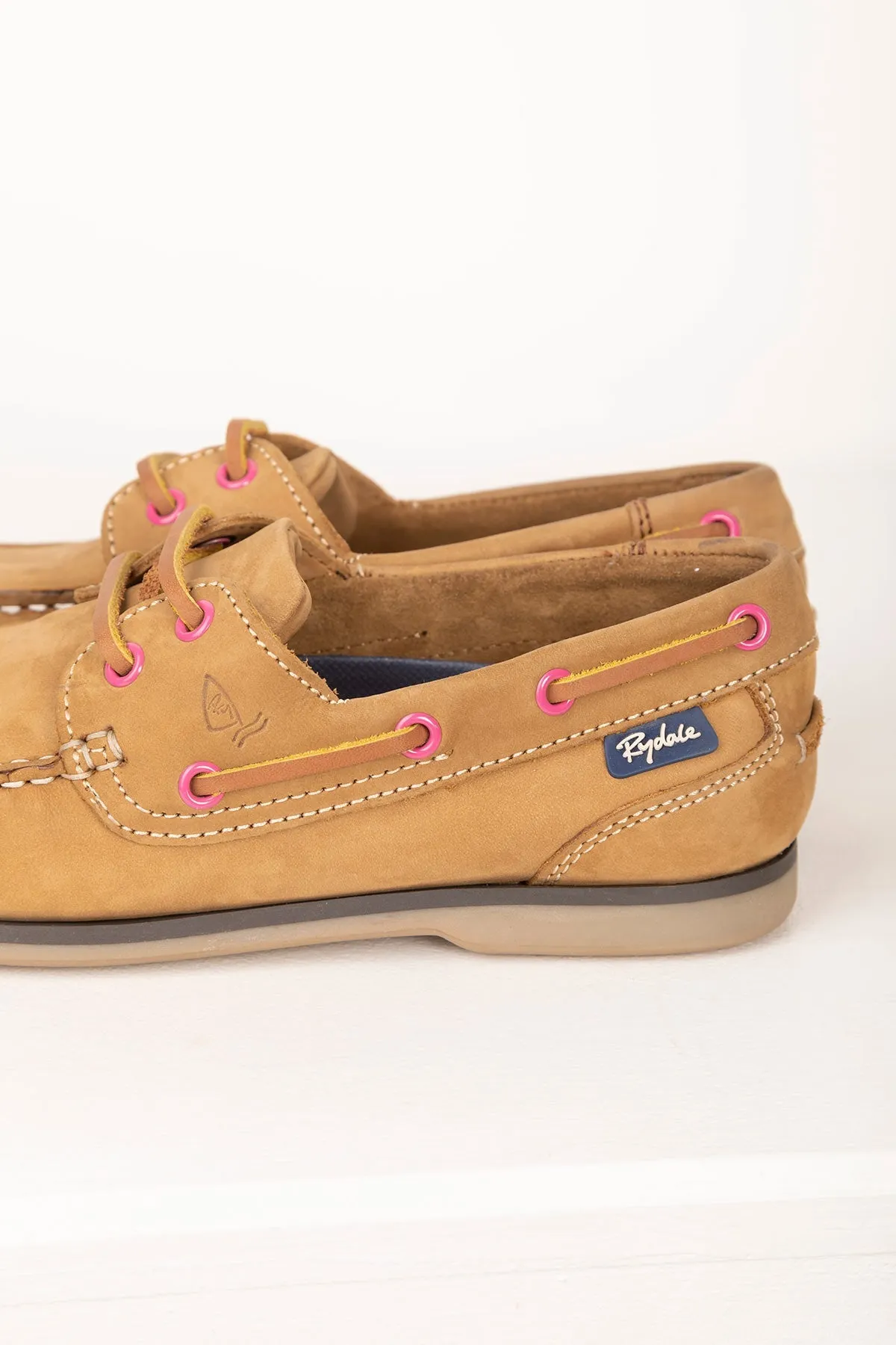 Ladies Leather Deck Shoes - Cayton II