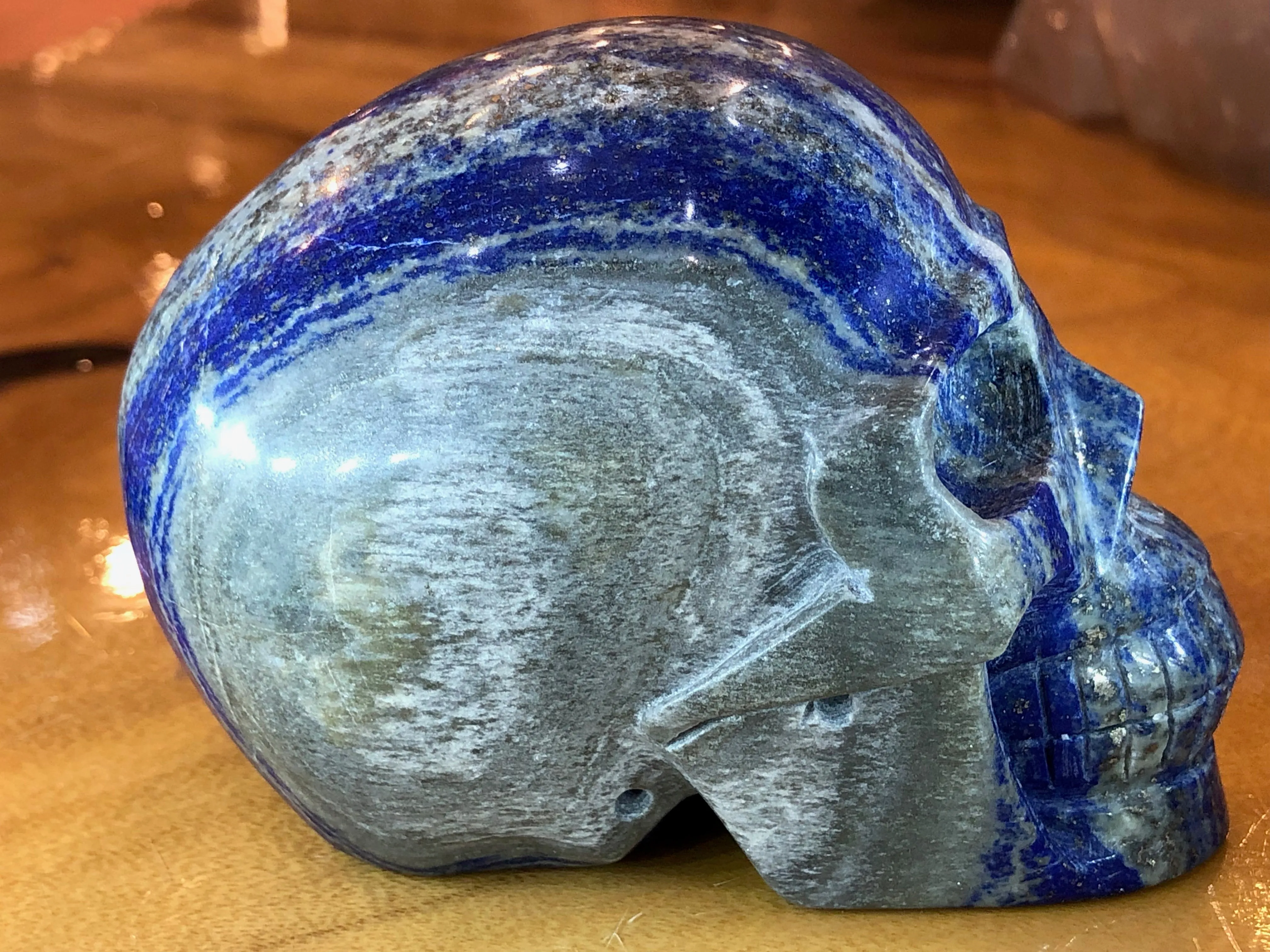 Lapis Lazuli Skull [1k954]