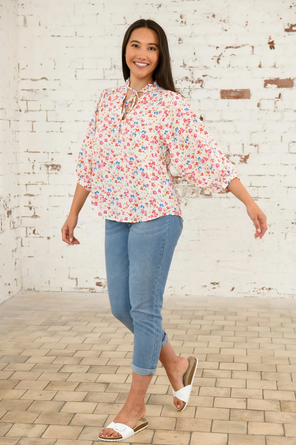 Lola Blouse - Summer Floral