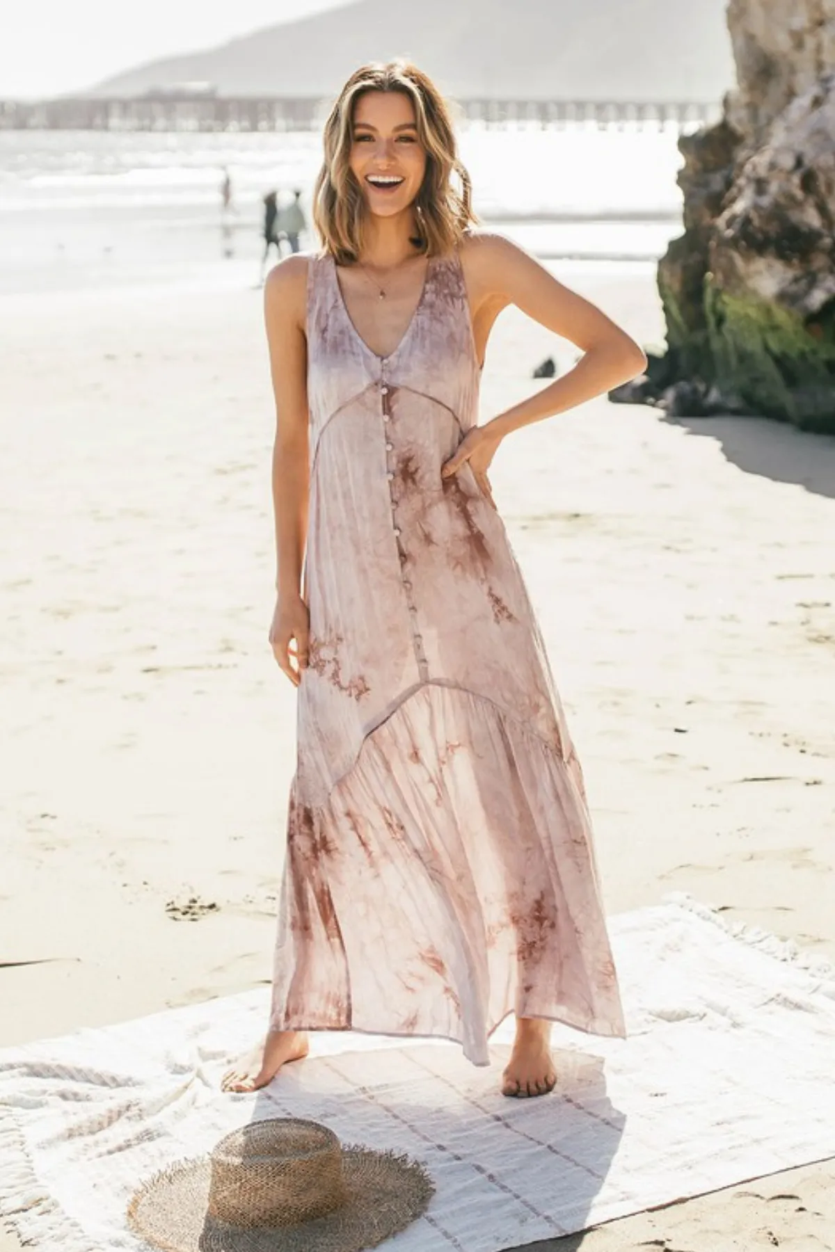 Marelo Sheer Maxi Dress