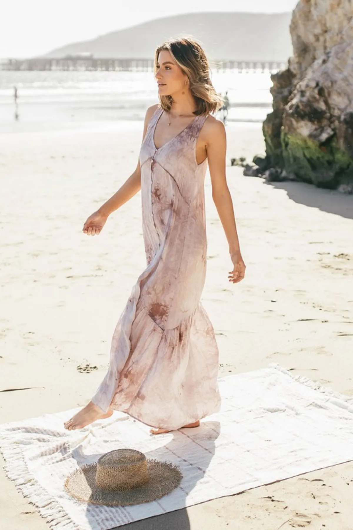 Marelo Sheer Maxi Dress