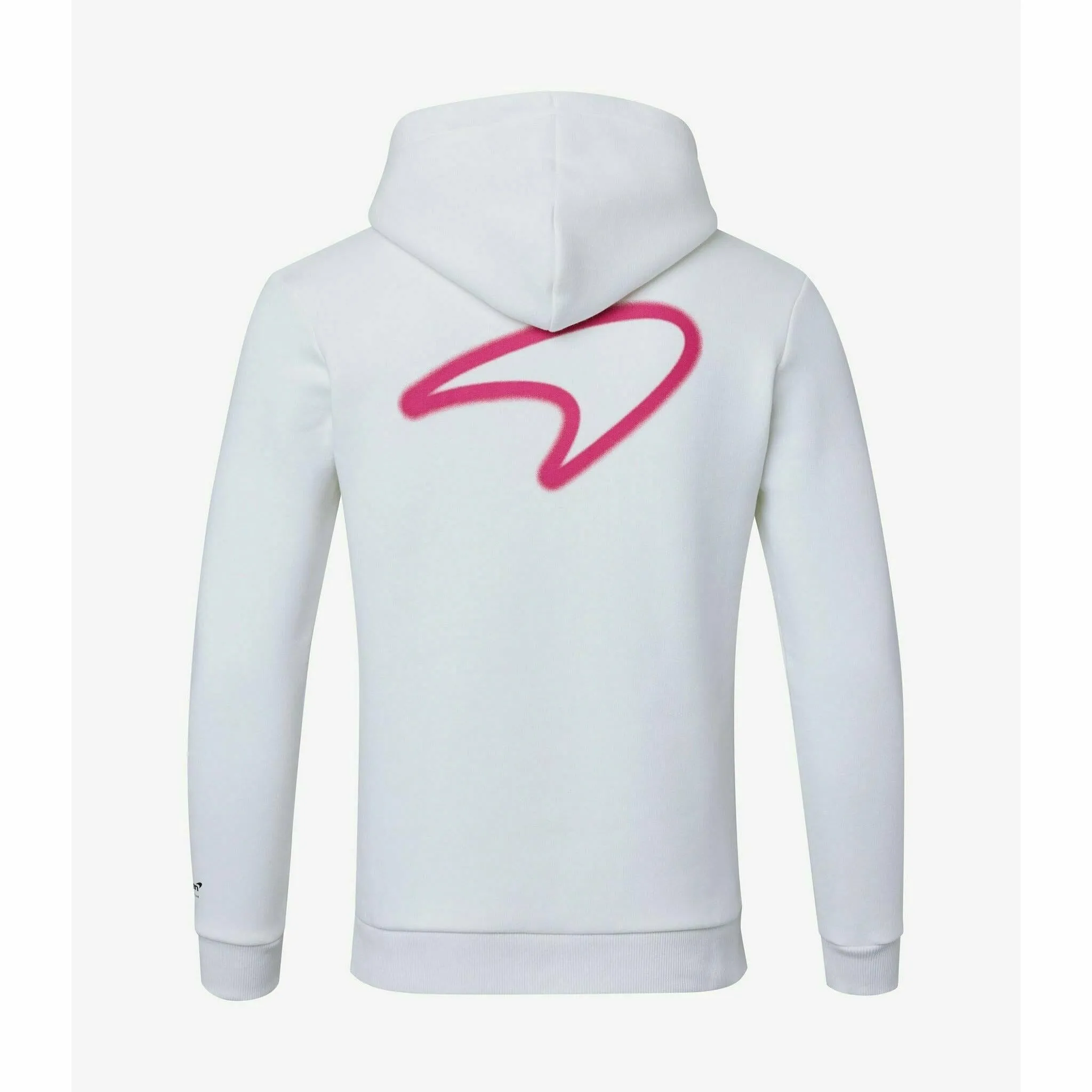 McLaren F1 Men's Miami Neon Graphic Hoodie -Black/White/Vice Blue/Beetroot Purple