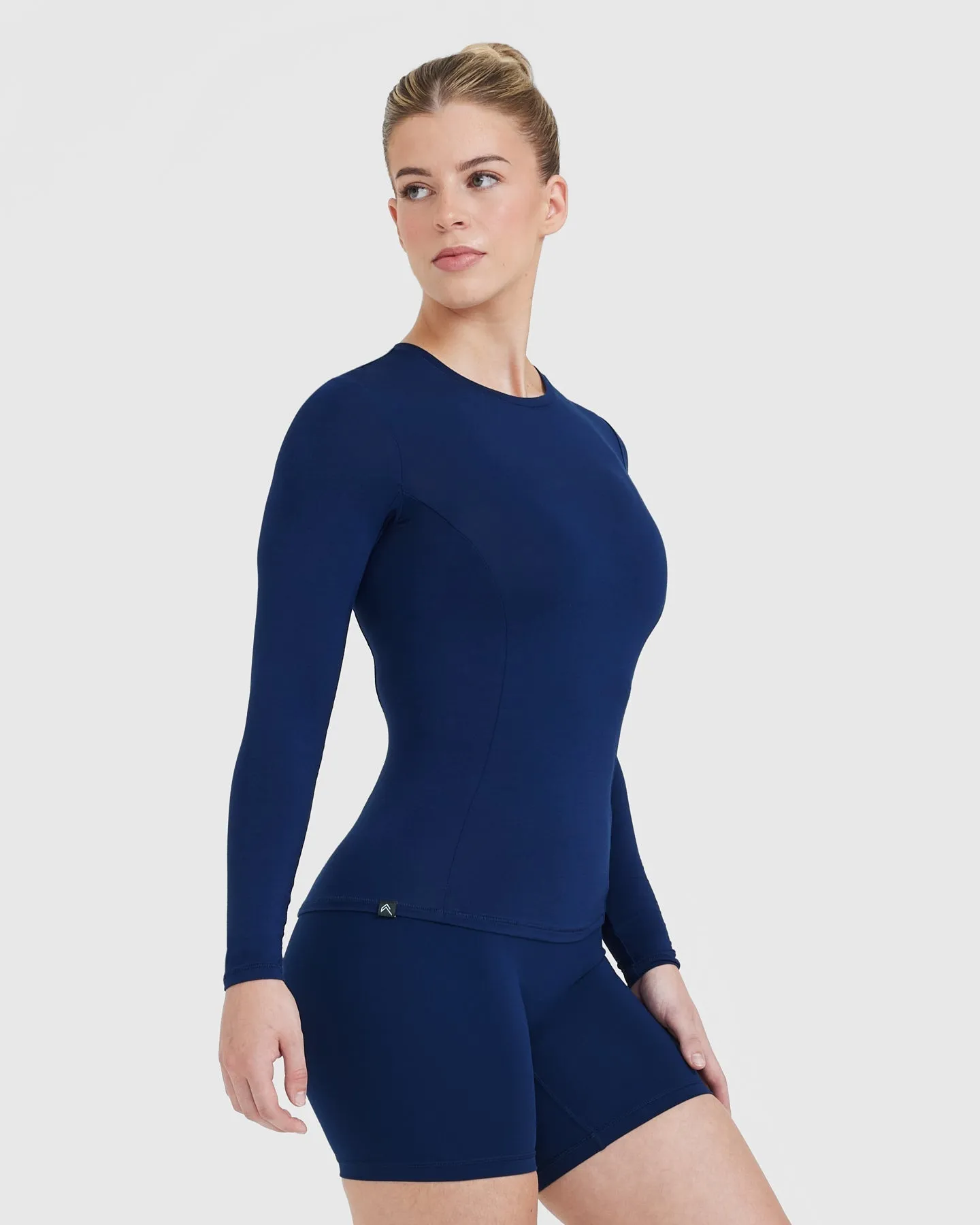 Mellow Soft Long Sleeve Top | Midnight