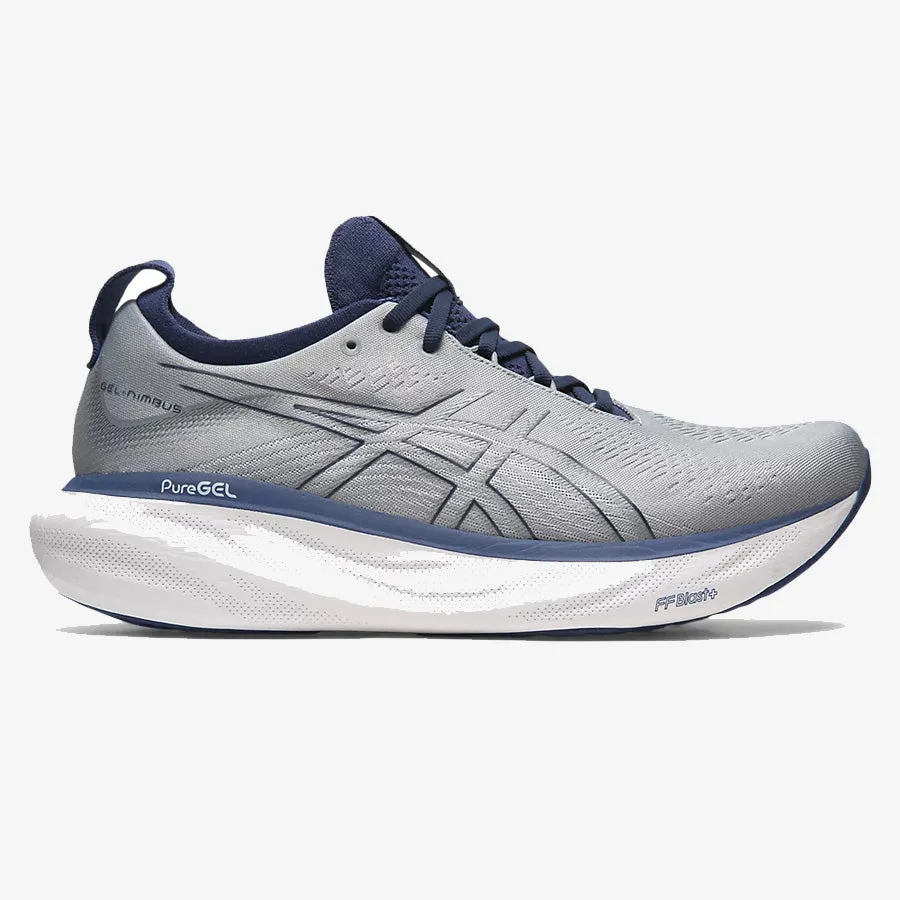 Men's Gel-Nimbus 25 (Sheet Rock/Indigo Blue)