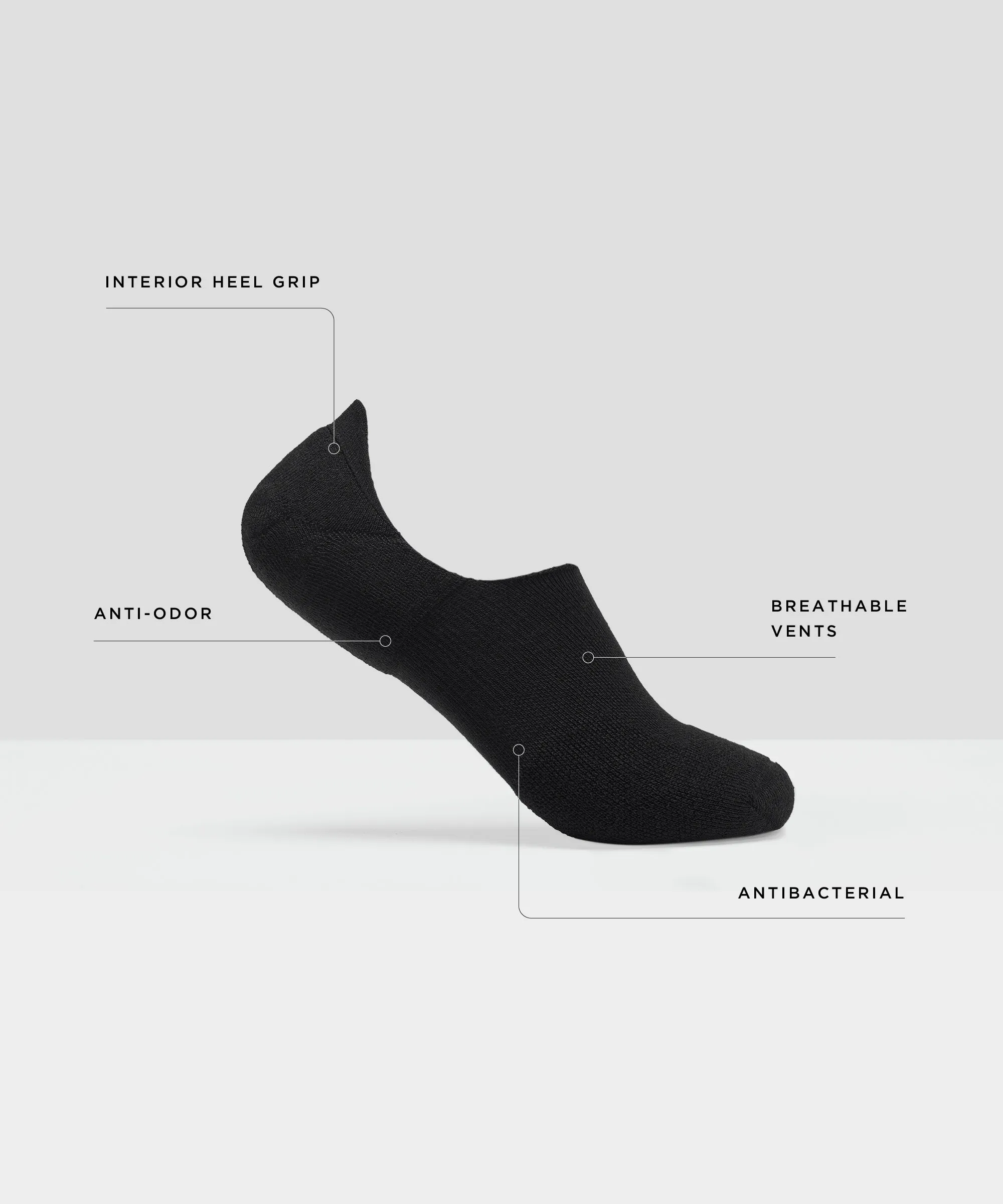 Men's No-Show Socks